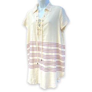 Anthropologie Oversized Shirt Dress